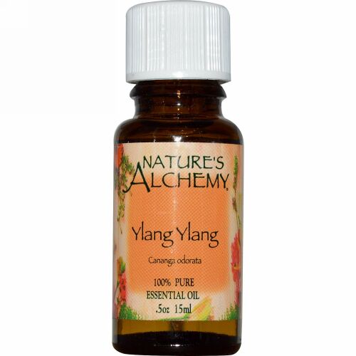 Nature's Alchemy, イランイラン、 エッセンシャルオイル、 0.5オンス (15 ml) (Discontinued Item)