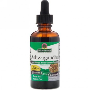 Nature's Answer, アシュワガンダ、2000mg、2 fl oz (60 ml)