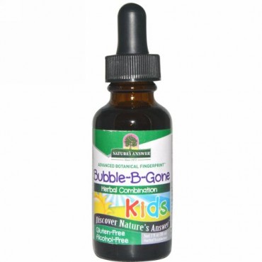 Nature's Answer, バブル-B-ゴーン、小児用、ノンアルコール、1 液量オンス (30 ml) (Discontinued Item)