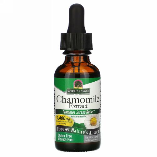 Nature's Answer, カモミール、ノンアルコール、1 液量オンス (30 ml)
