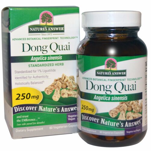 Nature's Answer, ドン・キー、 250 mg、 60植物性カプセル (Discontinued Item)