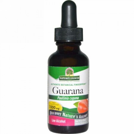 Nature's Answer, ガラナ、 Paullinia Cupana、 1,000 mg,、1 液量オンス (30 ml)