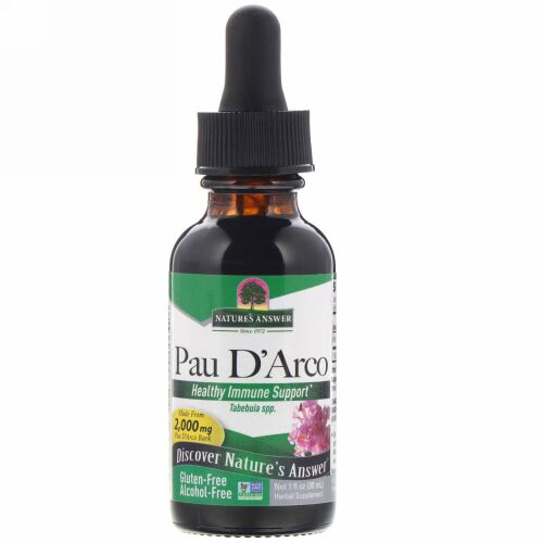 Nature's Answer, パウダルコ, アルコールフリー, 2,000 mg, 1 fl oz (30 ml)