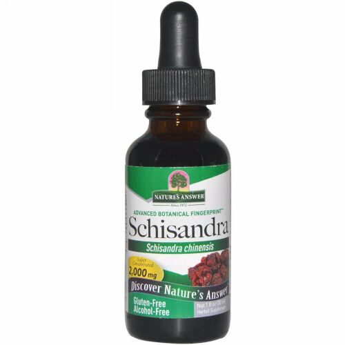 Nature's Answer, シサンドラ、 アルコール不使用、 2000 mg、 1 fl oz (30 ml)