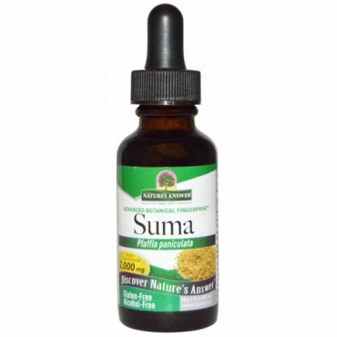 Nature's Answer, スマ、 Pfaffia Paniculata、 2000 mg、 1液量オンス (30 ml)