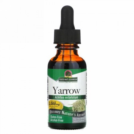Nature's Answer, ヤロー、 アルコール不使用、 2000 mg、 1 fl oz (30 ml)