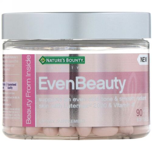 Nature's Bounty, EvenBeauty、ソフトジェル90粒