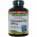Nature's Bounty, Flaxseed Oil, 1000 mg, 200 Softgels (Discontinued Item)