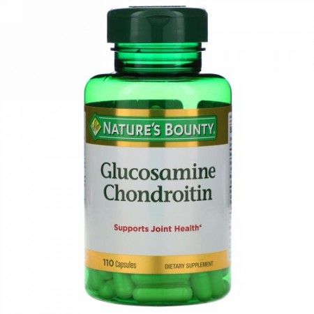 Nature's Bounty, グルコサミンコンドロイチンコンプレックス、 110カプセル