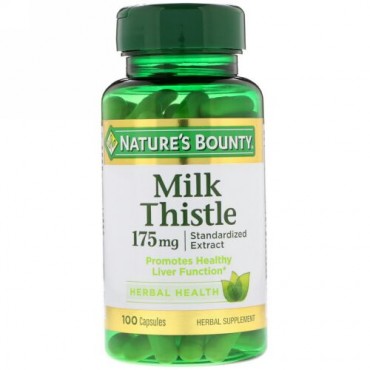 Nature's Bounty, オオアザミ、 175 mg、 100カプセル (Discontinued Item)