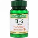Nature's Bounty, ビタミンB-6、 100 mg、 100タブレット (Discontinued Item)