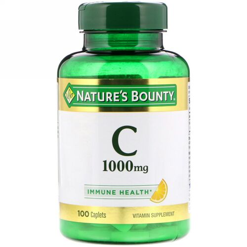 Nature's Bounty, Vitamin C, 1,000 mg, 100 Caplets