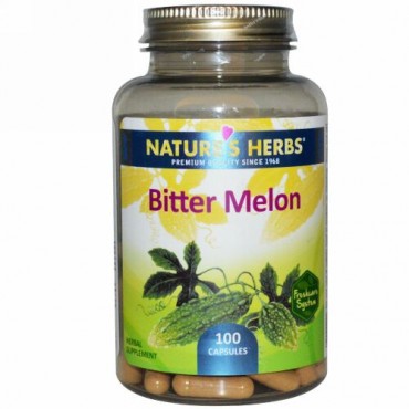 Nature's Herbs, ビターメロン、 100 カプセル