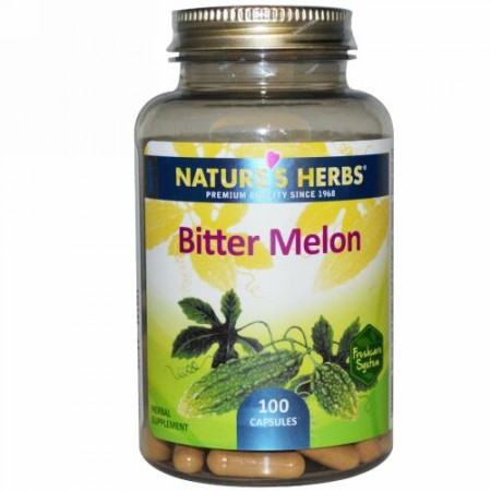 Nature's Herbs, ビターメロン、 100 カプセル