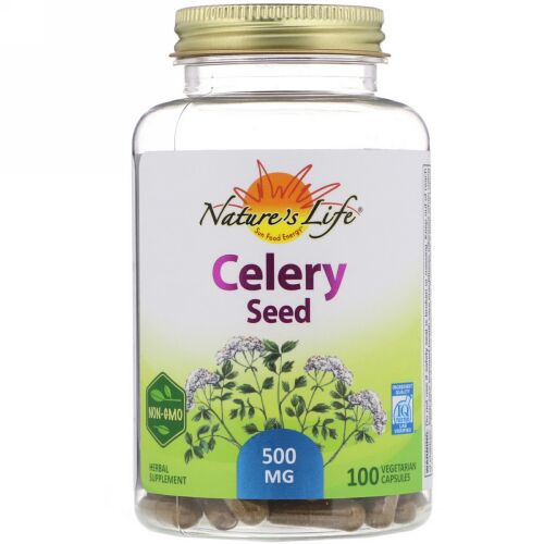 Nature's Herbs, Celery Seed, 100 Vegetarian Capsules