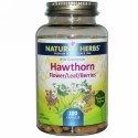Nature's Herbs, セイヨウサンザシ、 花/葉/実、 100 カプセル