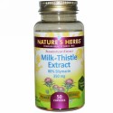 Nature's Herbs, ミルクアザミエキス、350 mg、50 カプセル (Discontinued Item)