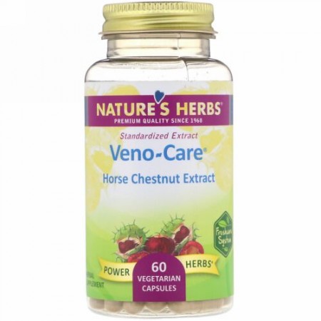 Nature's Herbs, Veno-Care, Horse Chestnut Extract, 60 Vegetarian Capsules (Discontinued Item)