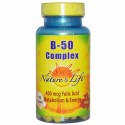 Nature's Life, B- 50 コンプレックス、100 錠