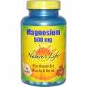 Nature's Life, マグネシウム, 500 mg, 100カプセル
