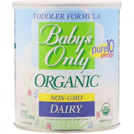 Nature's One, ベイビーズオンリーオーガニック、幼児用フォーミュラ、デイリー、12.7オンス (360 g)