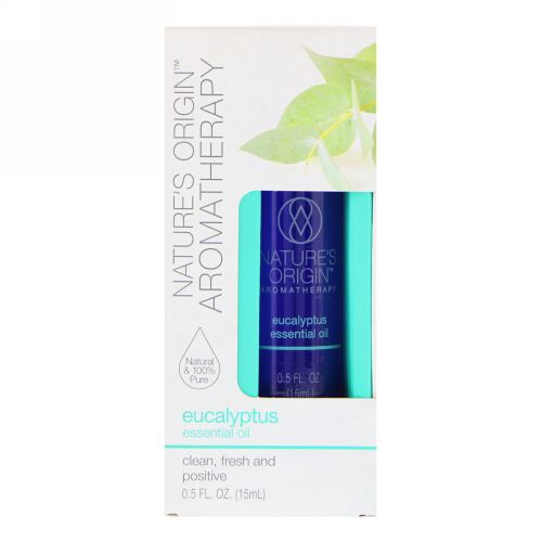 Nature's Origin, Aromatherapy, Essential Oil, Eucalyptus, 0.5 floz (15 ml) (Discontinued Item)