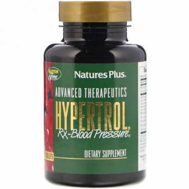 Nature's Plus, アドバンスト・セラピューティック、 Hypertrol RX Blood Pressure、タブレット60錠