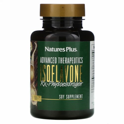Nature's Plus, アドバンスト・セラピュティクス、イソフラボン Rxフィトエストロゲン、30錠