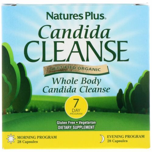 Nature's Plus, カンジダ クレンズ、7日間プログラム、2本、各28カプセル