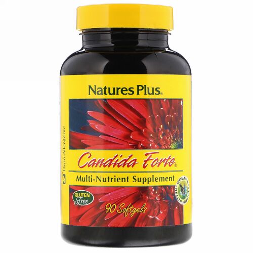 Nature's Plus, Candida Forte®（カンジダ フォルテ）、90 ソフトゲル (Discontinued Item)