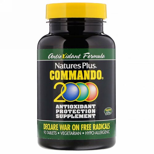 Nature's Plus, コマンド® 2000 抗酸化保護, 90 錠