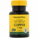 Nature's Plus, 銅, 3 mg, 90 錠剤