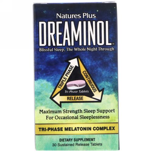 Nature's Plus, ドリミノール、持続リリース30錠 (Discontinued Item)