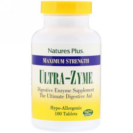 Nature's Plus, 超強力ウルトラザイム, 180 錠