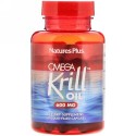 Nature's Plus, オメガクリルオイル、600mg、液体カプセル60粒