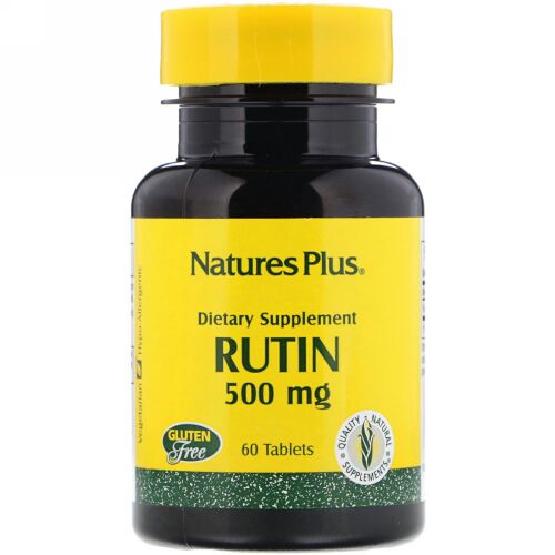 Nature's Plus, ルチン、500 mg、60錠