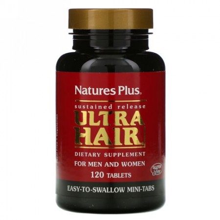 Nature's Plus, ウルトラヘア、男性＆女性用、タブレット120粒