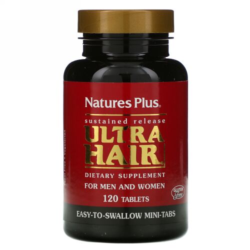 Nature's Plus, ウルトラヘア、男性＆女性用、タブレット120粒