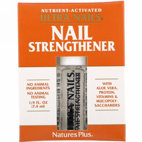 Nature's Plus, ウルトラネイル（Ultra Nails）, 爪増強剤, 1/4液量オンス（7.4 ml）