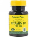 Nature's Plus, ビタミンB2、100 mg、90錠 (Discontinued Item)