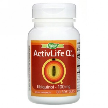 Nature's Way, ActivLife Q10、 100 mg、ソフトジェル60 錠