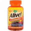 Nature's Way, Alive! （アライブ！）B-コンプレックス、チェリーフレーバー、60 グミ