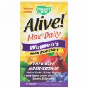 Nature's Way, Alive!（アライブ！）マックス3デイリー、女性用マルチビタミン、90粒