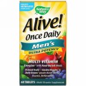 Nature's Way, Alive! （アライブ！）毎日１粒, 男性のマルチビタミン, 60粒