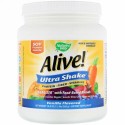Nature's Way, Alive! （アライブ！）ウルトラシェイク、バニラフレーバー、19.8 oz (560 g) (Discontinued Item)