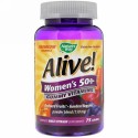 Nature's Way, Alive! （アライブ！）女性用 50+ グミ・ビタミン、グミ75粒