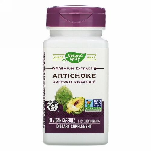 Nature's Way, Artichoke, 60 Vegan Capsules