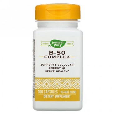 Nature's Way, B-50コンプレックス、100粒