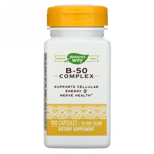 Nature's Way, B-50コンプレックス、100粒