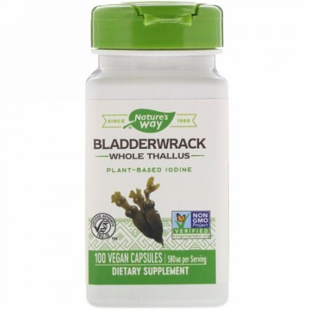 Nature's Way, ブラダーラック、580 mg、ビーガンカプセル100粒